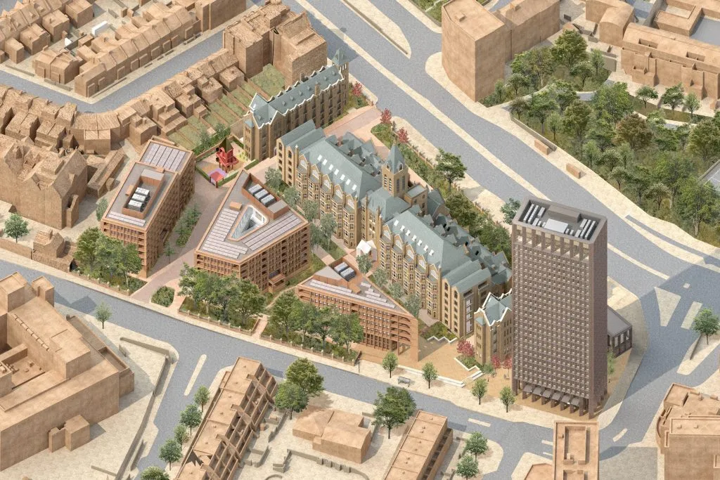 Níall McLaughlin’s refused Islington tower plans called in by Sadiq Khan