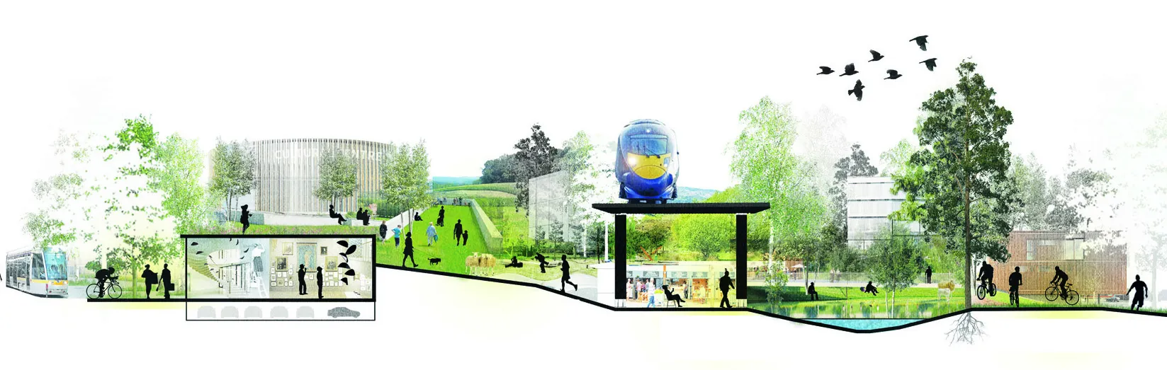 A vision for Urcadia: a polycentric region in a natural environment