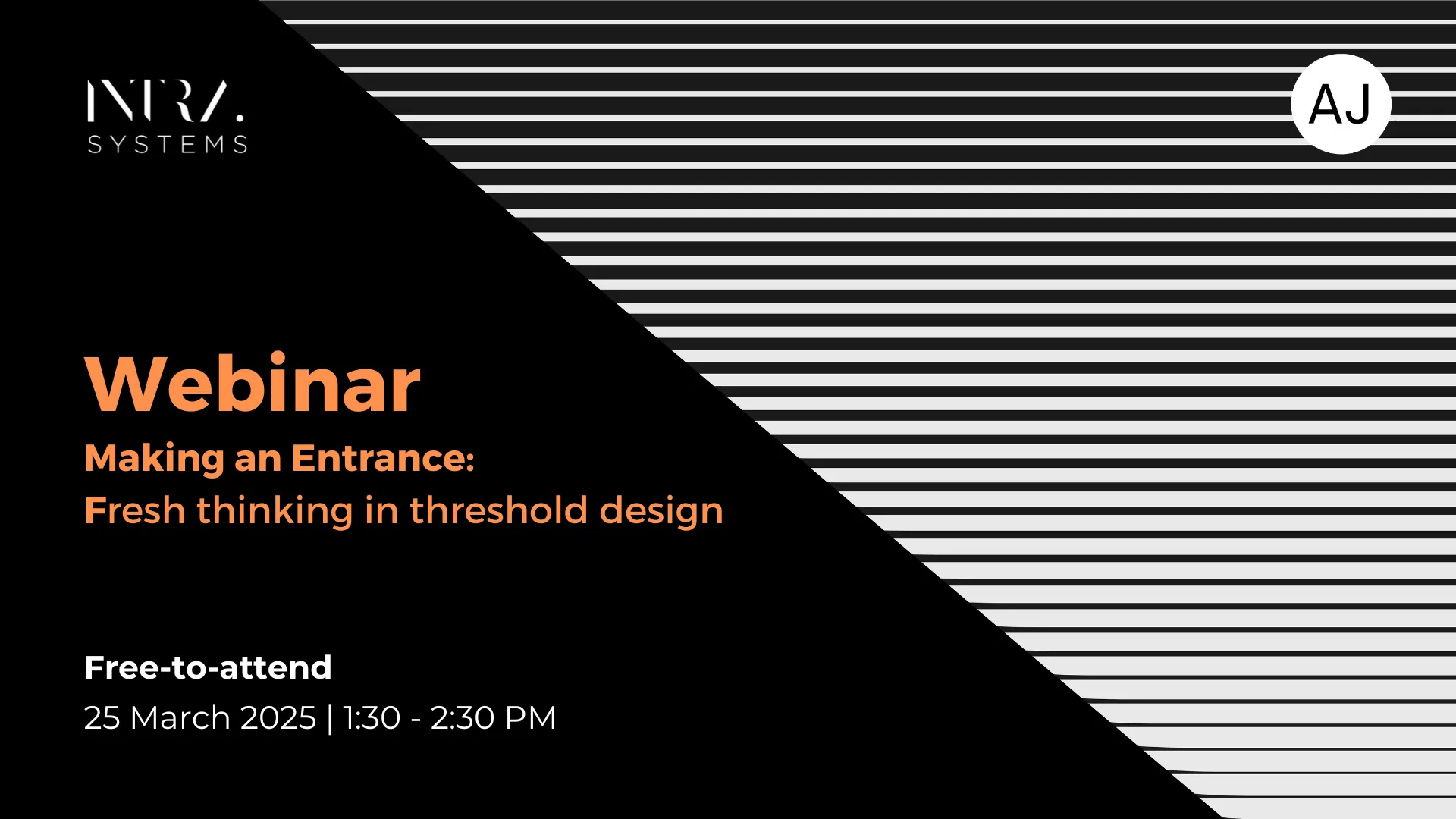 Making an entrance: fresh thinking on threshold design