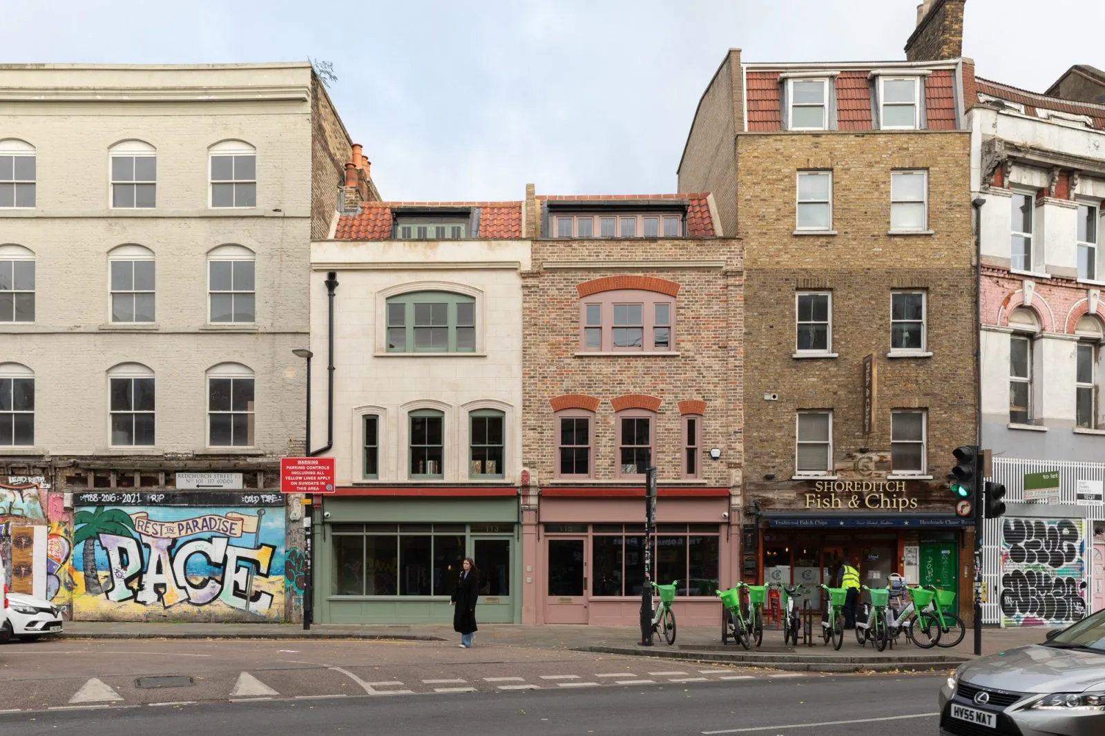 Chris Dyson Architects restores Shoreditch weavers' tenements