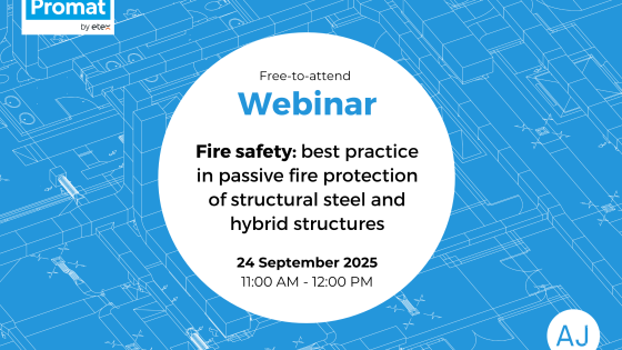 AJ webinar: passive fire protection of structural steel