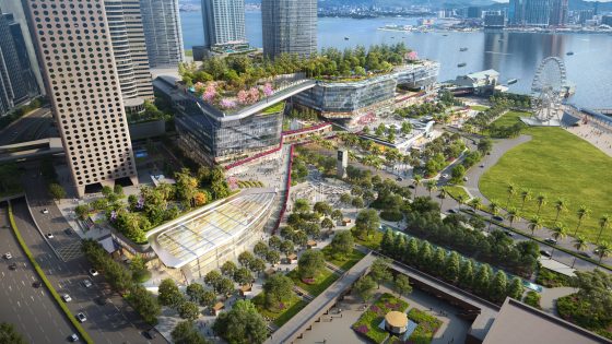 AL_A team unveils plans for 400m-long Hong Kong groundscraper