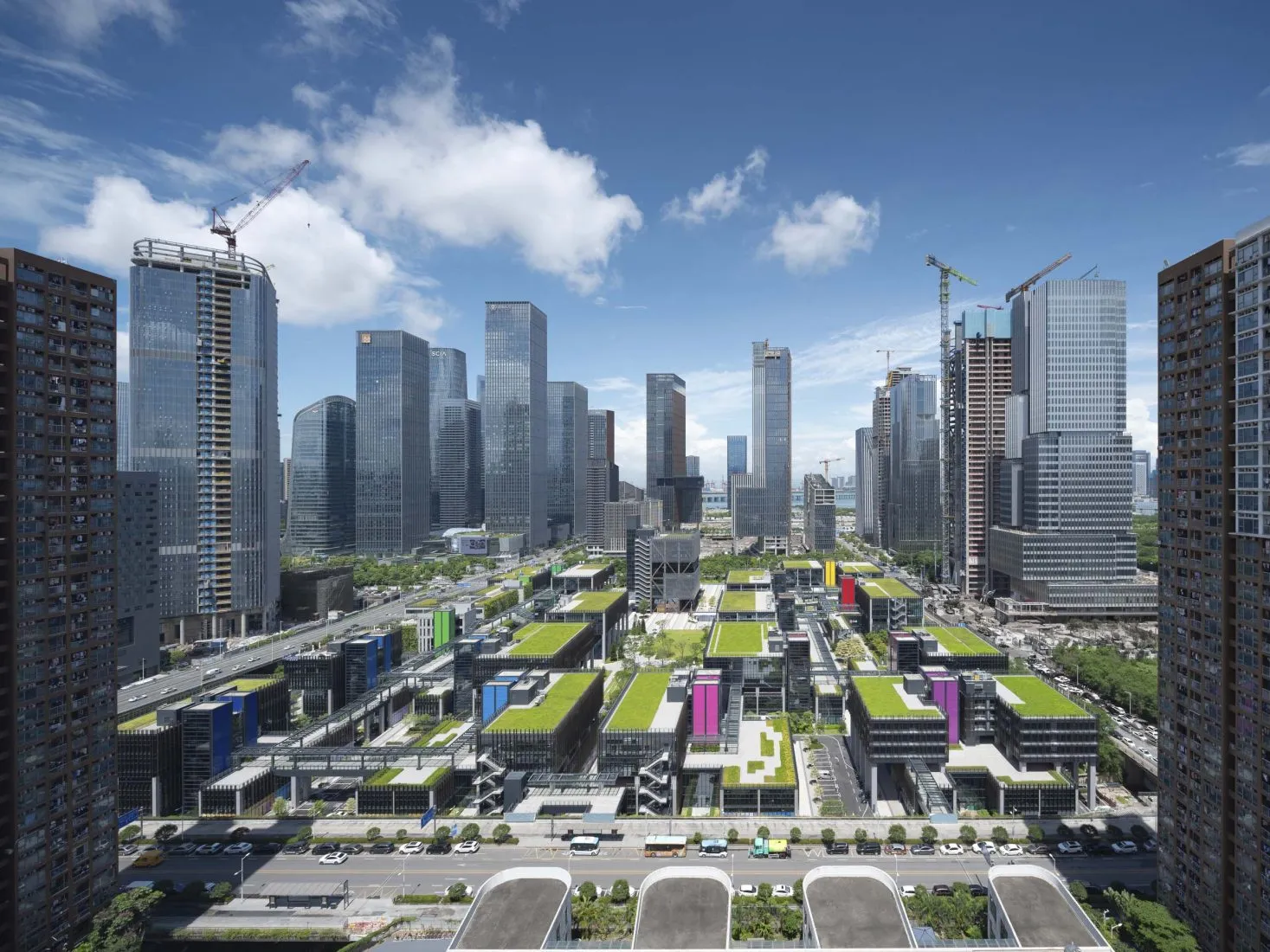 RSHP designs 'super low-rise' student tech hub in Shenzhen