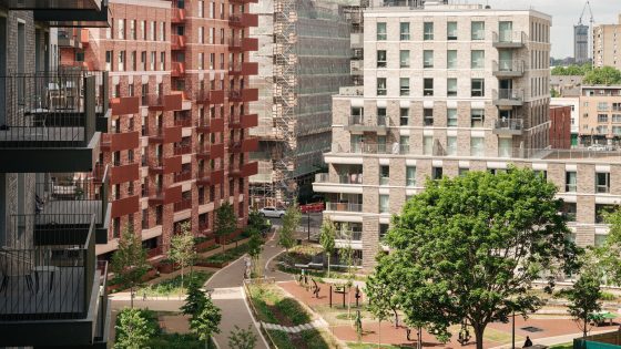 Met Works与Haworth Tompkins以268套住宅取代罗宾汉花园
