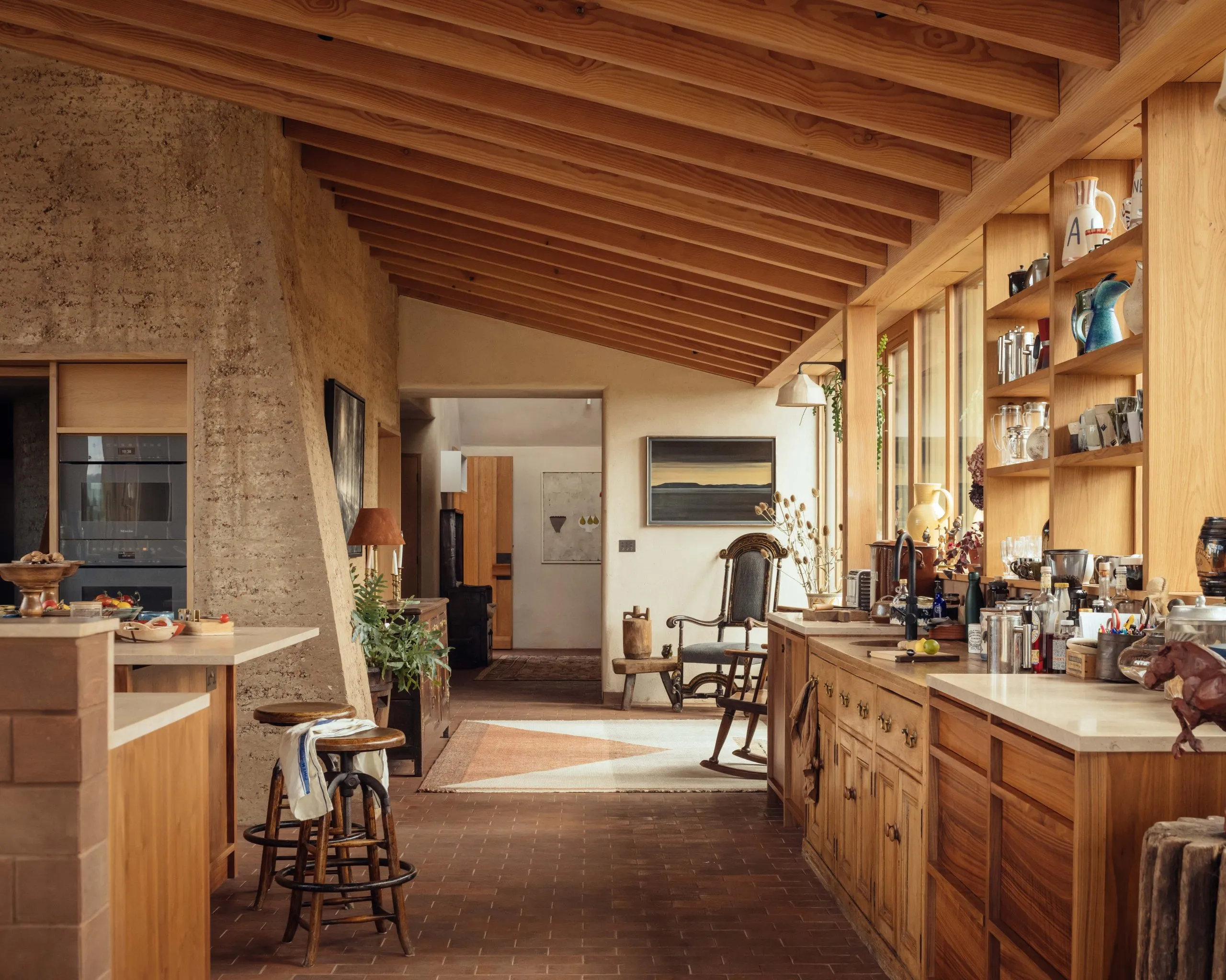 Earth to Earth: Rammed Earth House by Tuckey Design Studio
