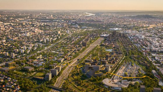 UK practice on winning team for Budapest railway yard regeneration