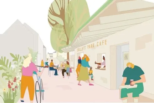 Winner: Collett Park Gateway by Hayhurst & Co