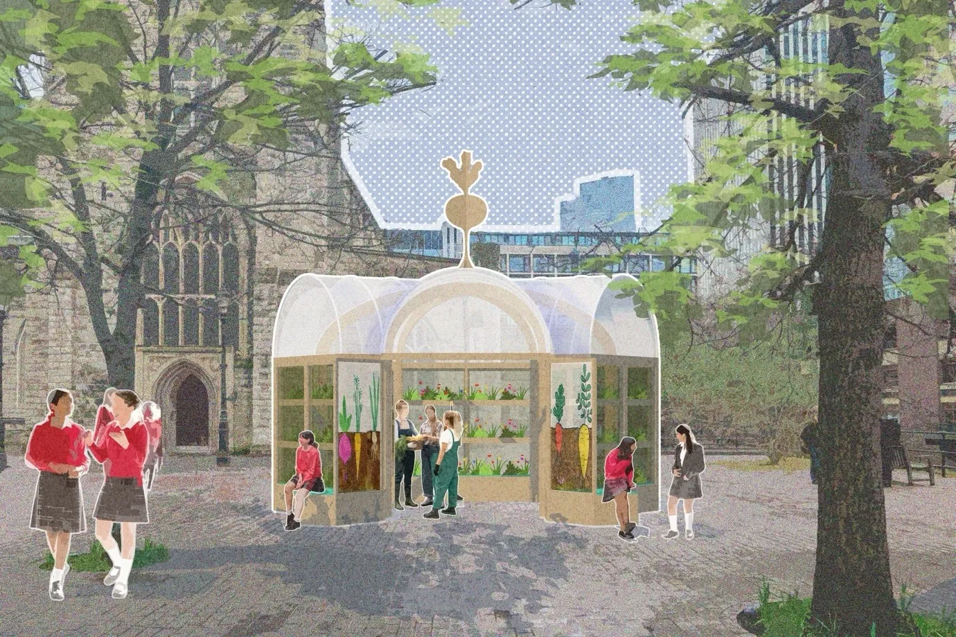Raskl Barbican pop-up pavilion contest winner revealed