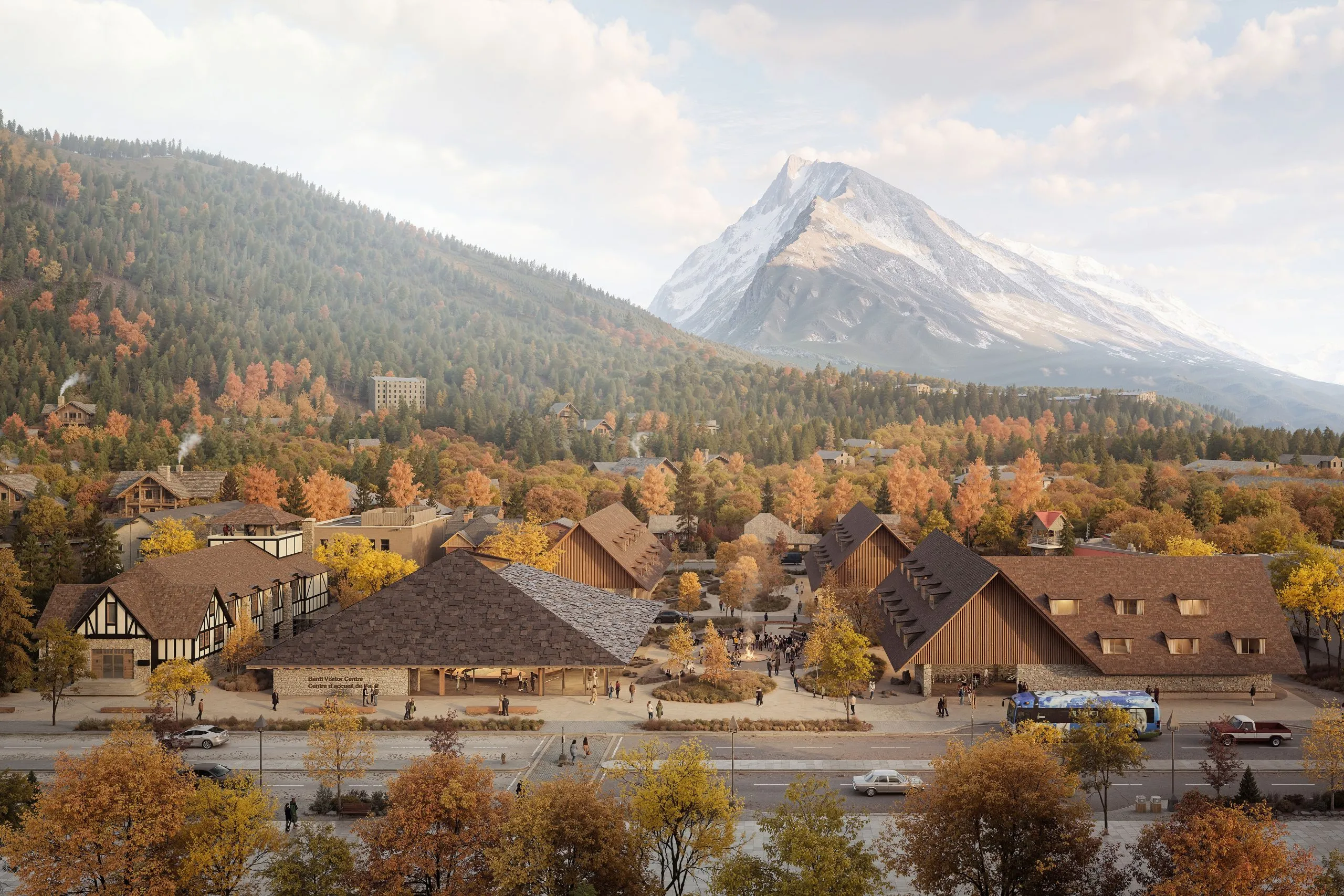 Alison Brooks Architects misses out in Canadian visitor centre contest