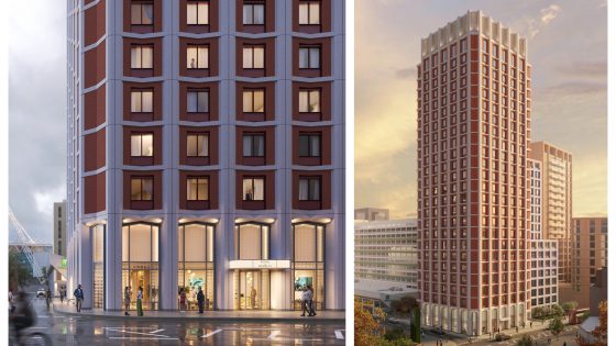 Woods Bagot submits plans for care home and co-living tower in Wembley