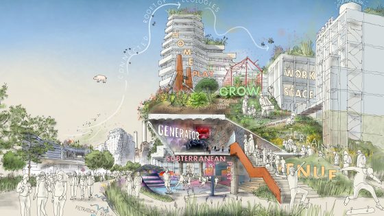 Studio Egret West reveals concepts for final Battersea Power Station phases