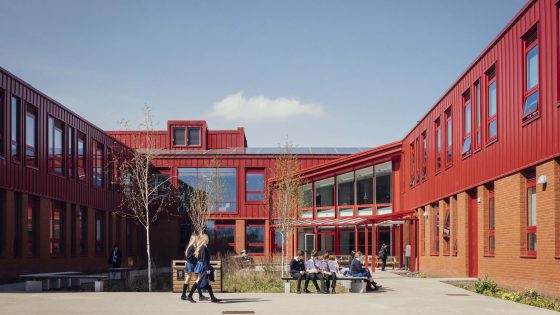 Sheppard Robson completes £65m school campus in north Wales