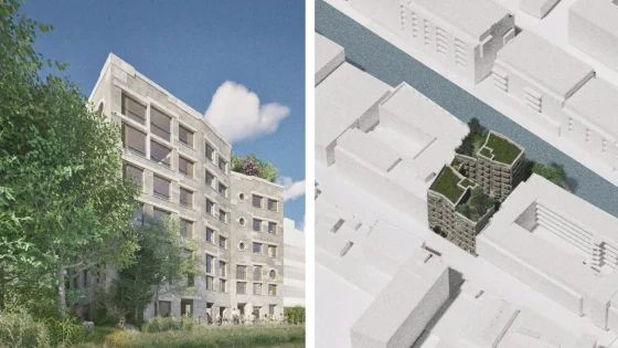 Groupwork wins go-ahead for stone-framed building in architectural hotspot