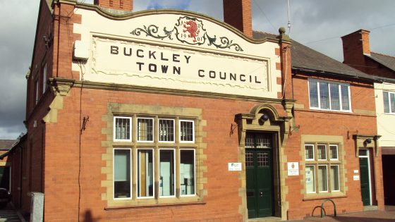 Buckley town centre, Flintshire