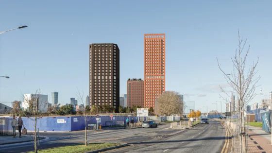 CJCT submits plans for student towers next to Silvertown Tunnel