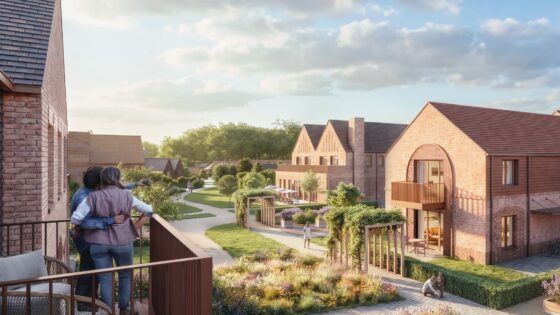 Emerging practice amn architects wins approval for Hants retirement village