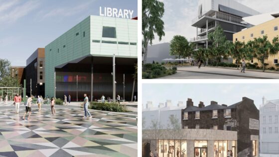 Architecture 00 designs workspace hub as part of Peckham Square update
