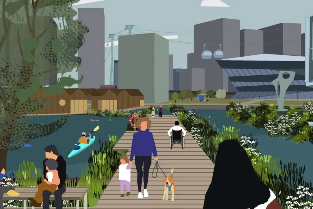 Haptic and Gort Scott working on floating homes concept for Royal Docks
