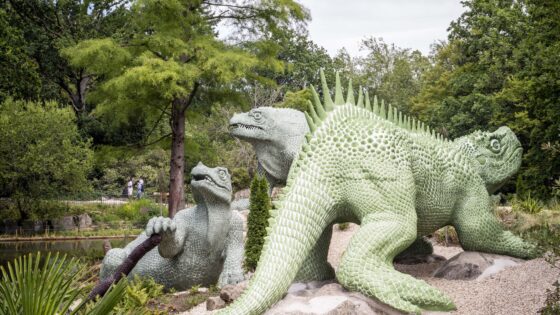 HTA-led regeneration of Crystal Palace Park dinosaurs and terraces completes