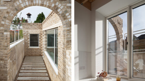 WonKy completes partially submerged, low-carbon house in south-east London