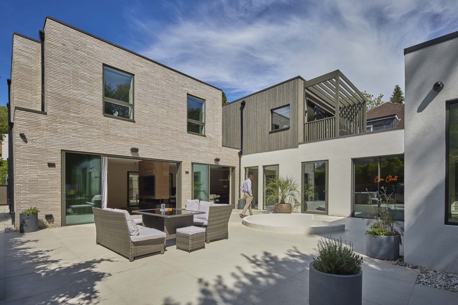 Gbolade Design Studio completes Hertfordshire courtyard house
