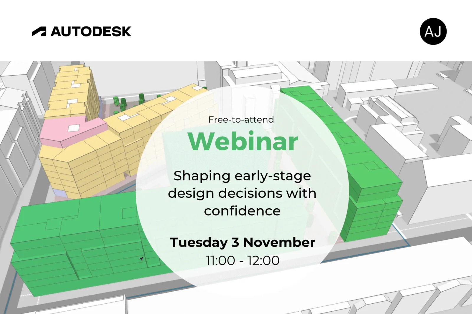 Sign up for an AJ webinar on early-stage design decisions