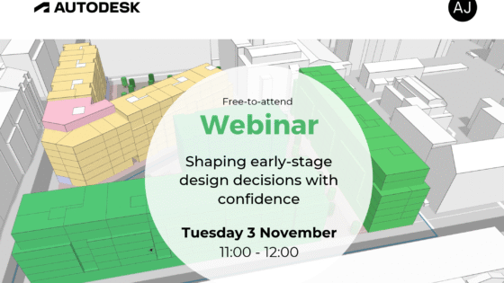Sign up for an AJ webinar on early-stage design decisions