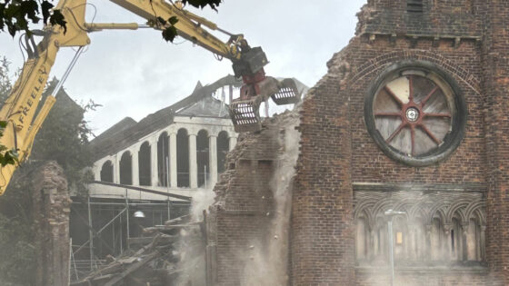 The demolition of a Grade II-listed Manchester church shocks a community