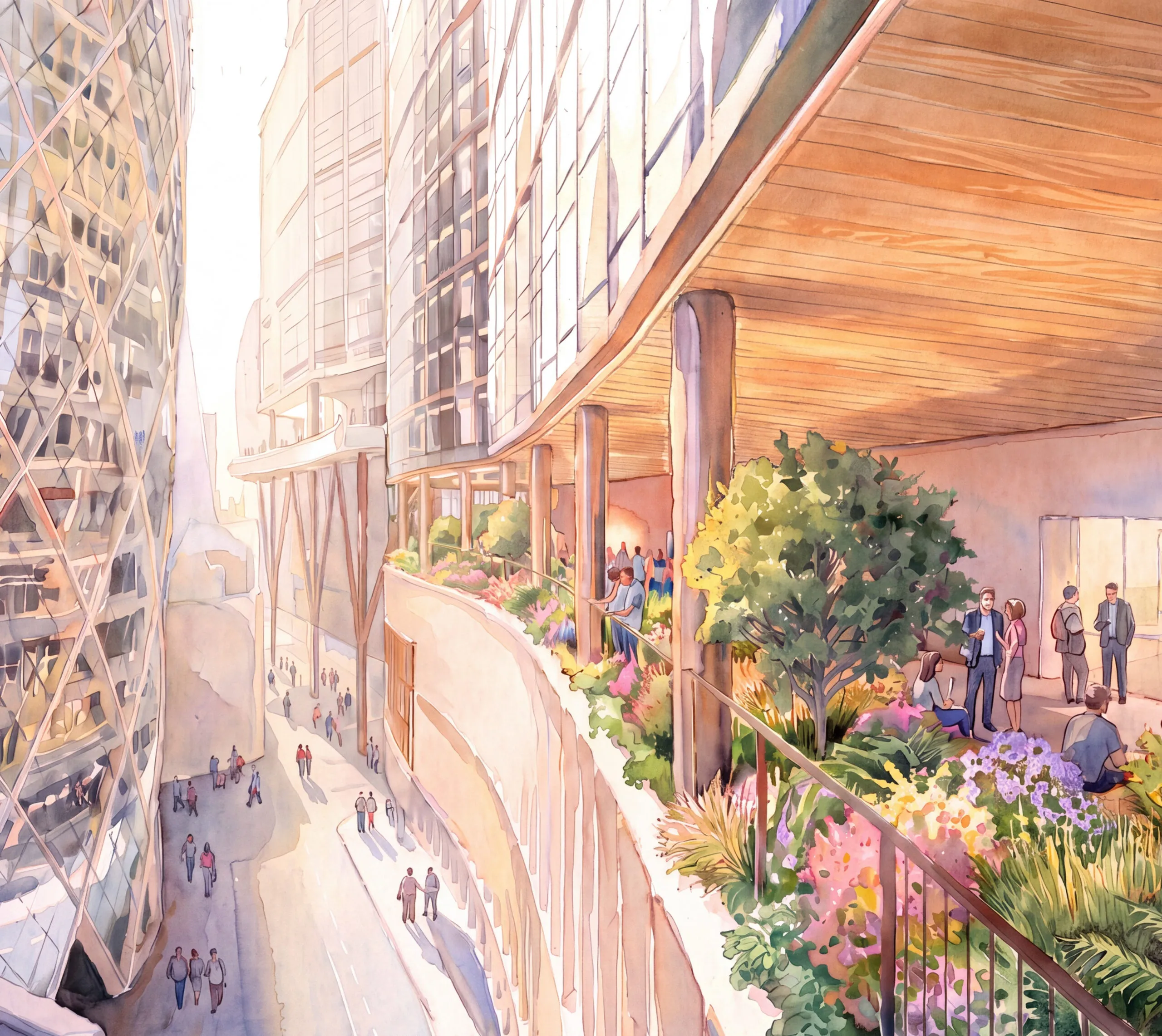 WilkinsonEyre reveals designs of supertall tower next to Gherkin